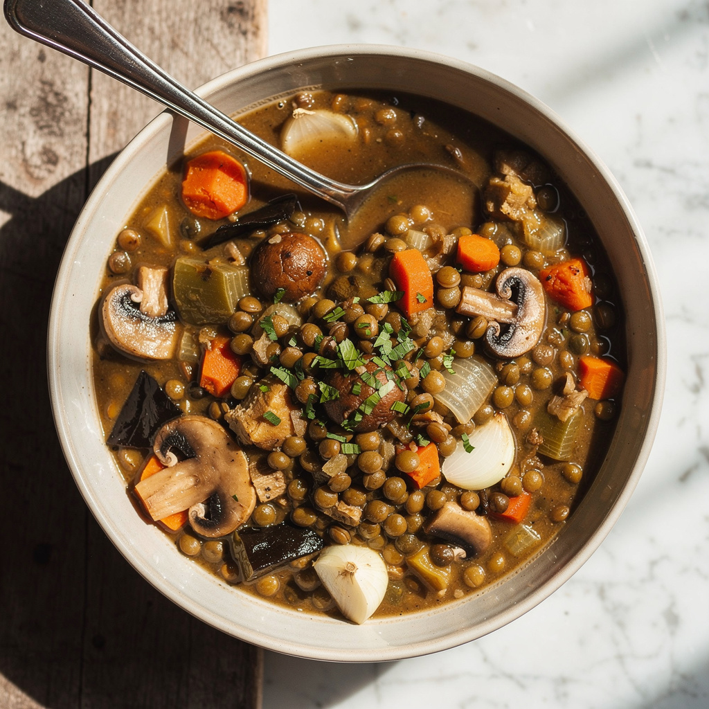 Clean-Your-Pantry Lentil-Vegetable Stew