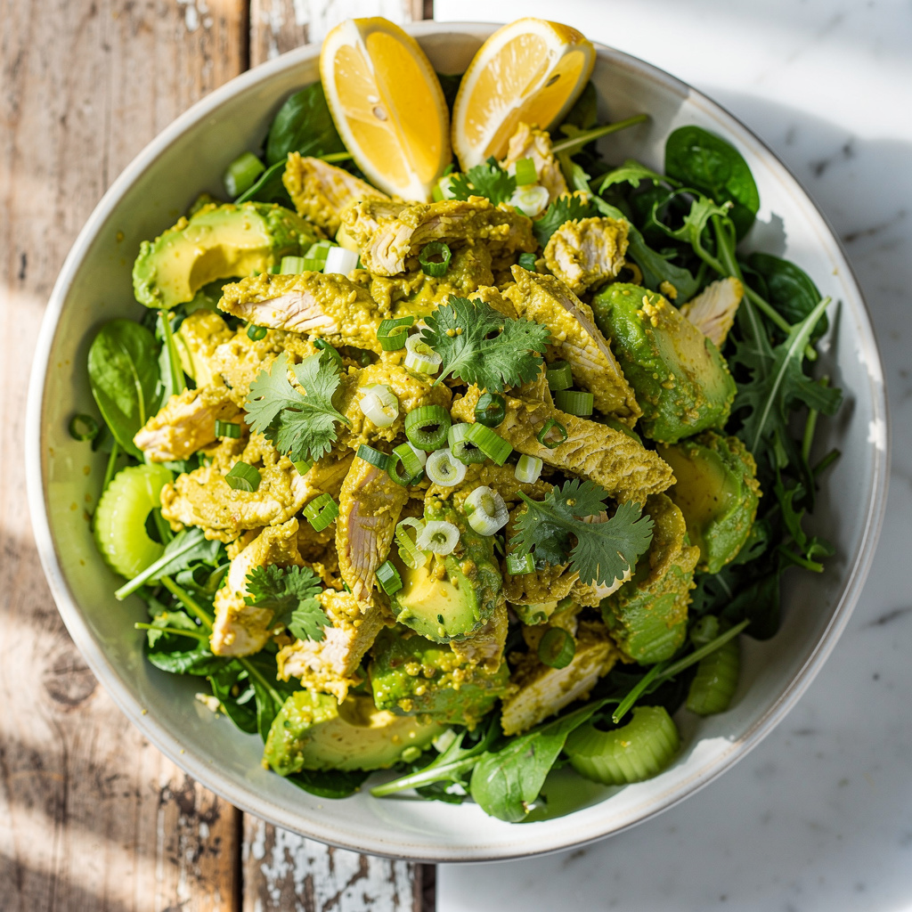 Curried Chicken Salad (No Mayo!)
