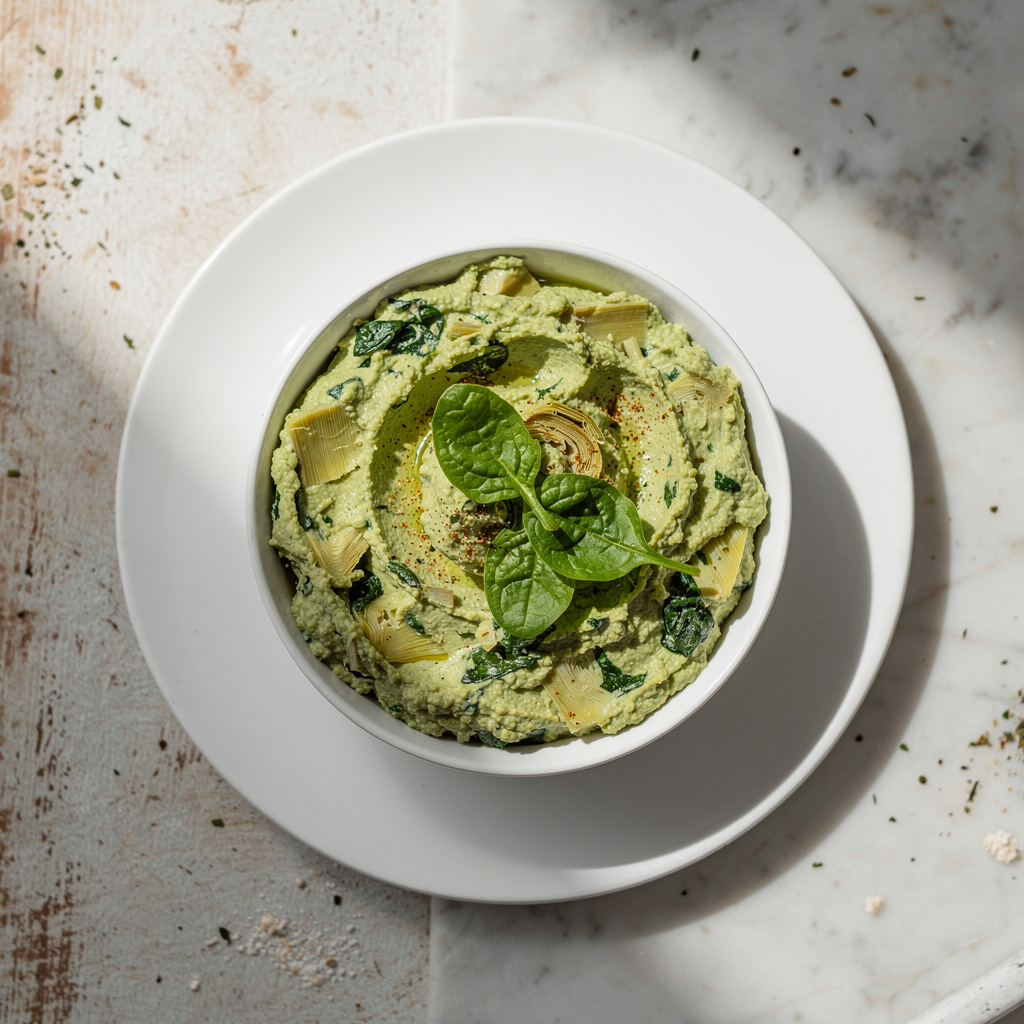 Dairy-Free Spinach and Artichoke Dip
