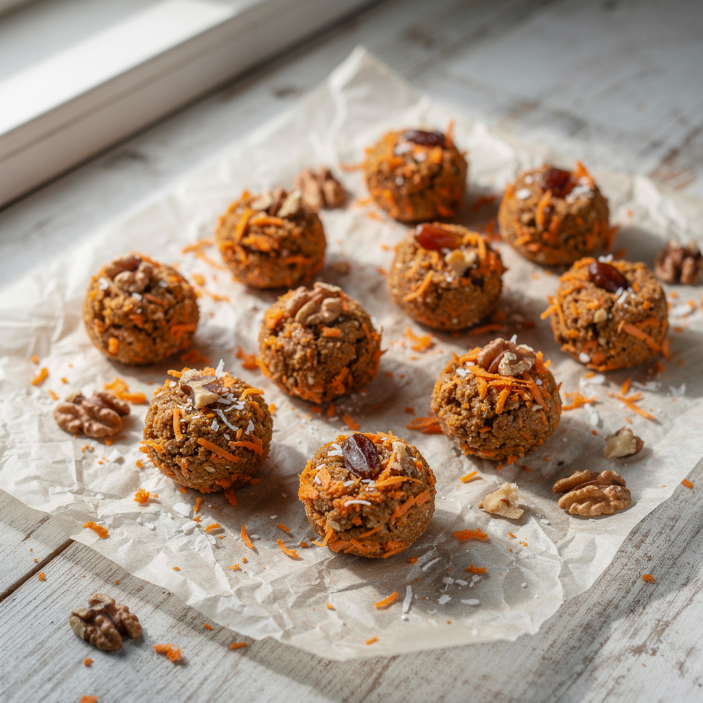 Easy Carrot Cake Bites