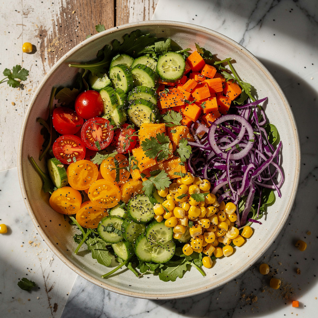 Eat-the-Rainbow Salad
