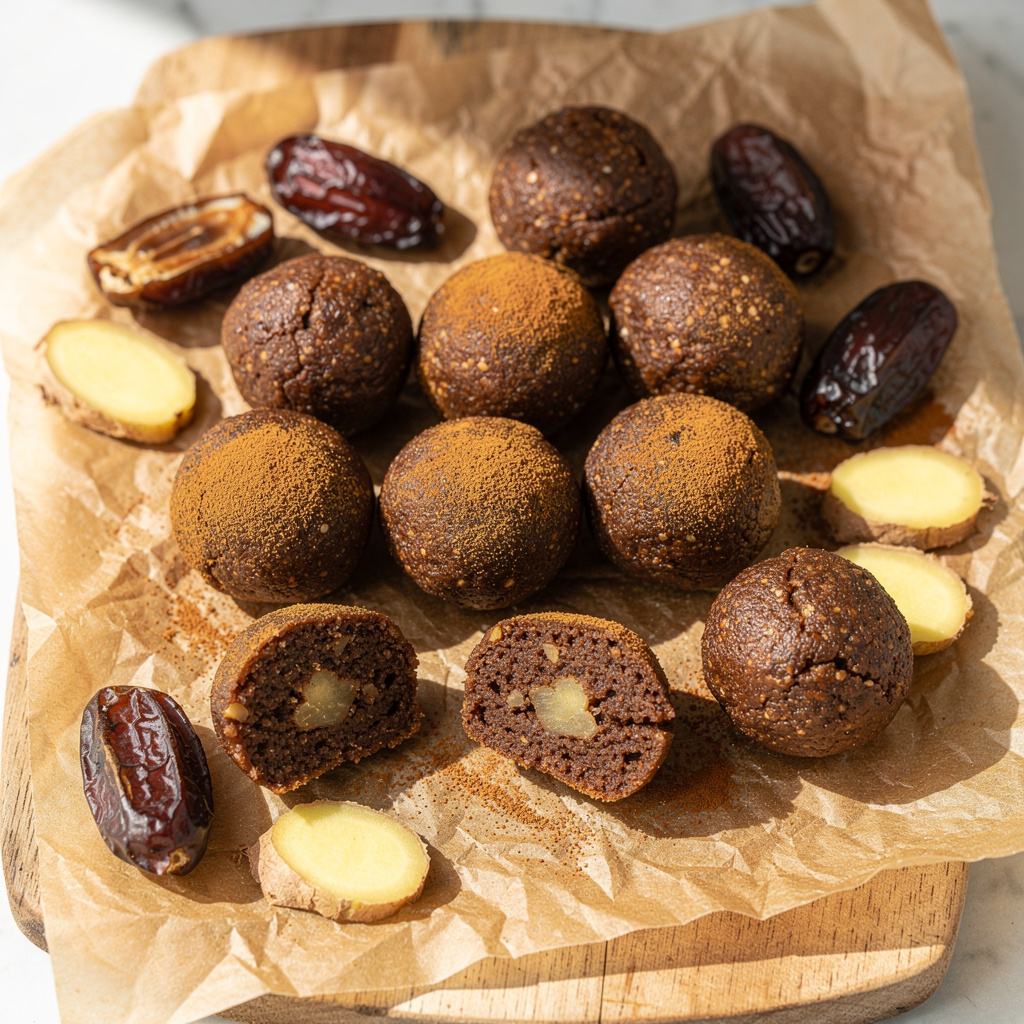 Gingerbread Energy Balls