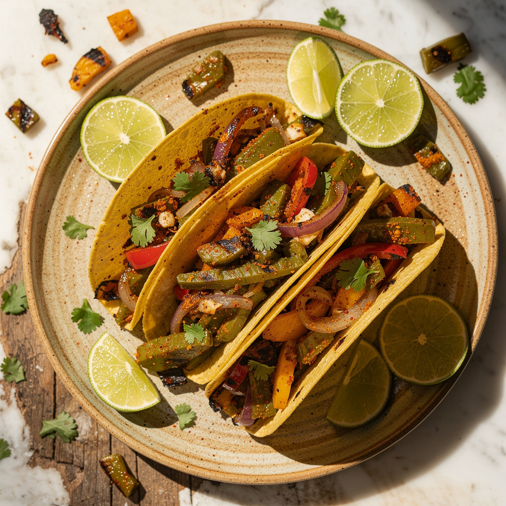 Grilled Nopales Tacos