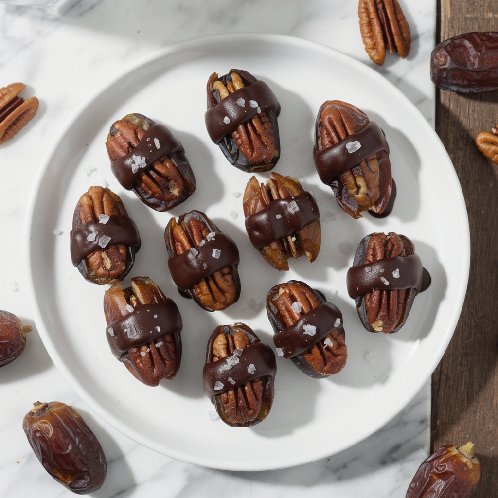 Healthier Chocolate Turtles