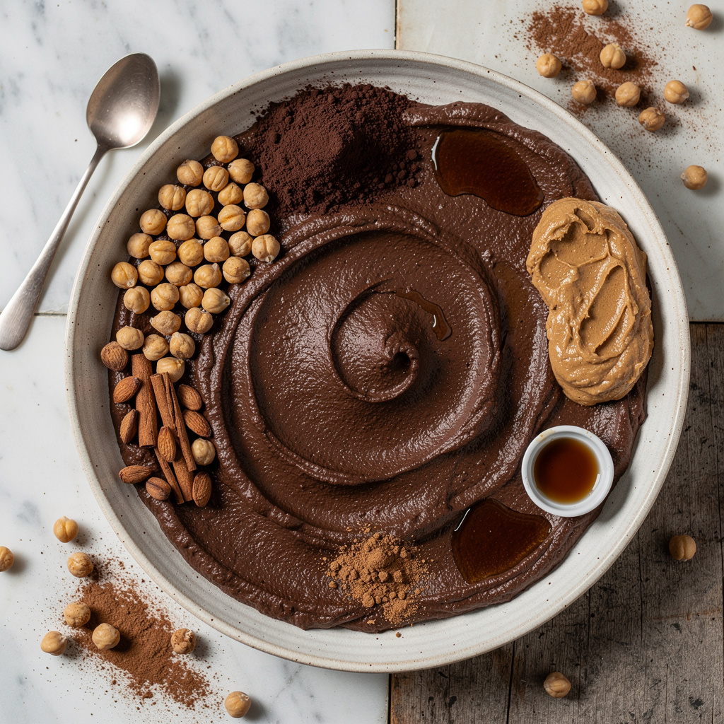 Healthy Chocolate Hummus