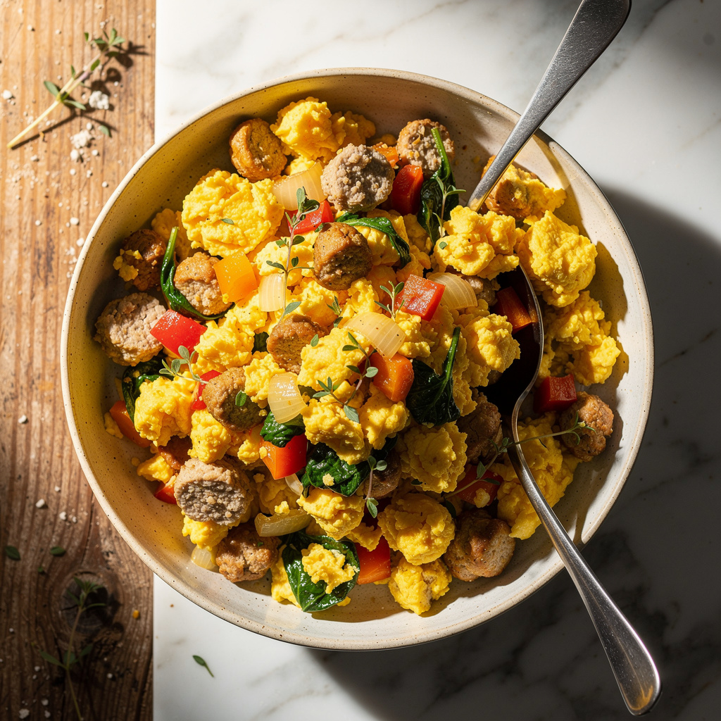 High-Protein Breakfast Scramble