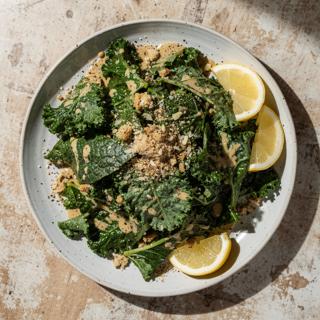 Kale Caesar Salad