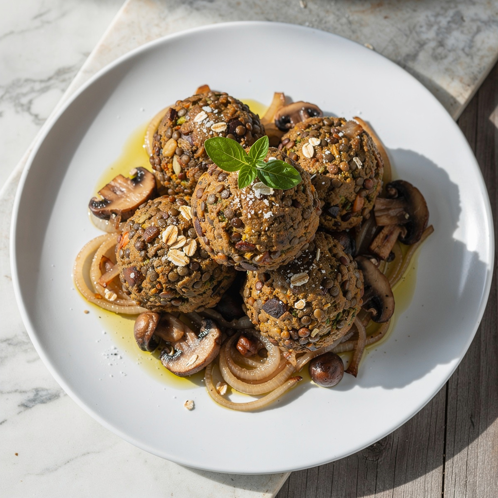 Lentil Meatballs Recipe (No Breadcrumbs!)