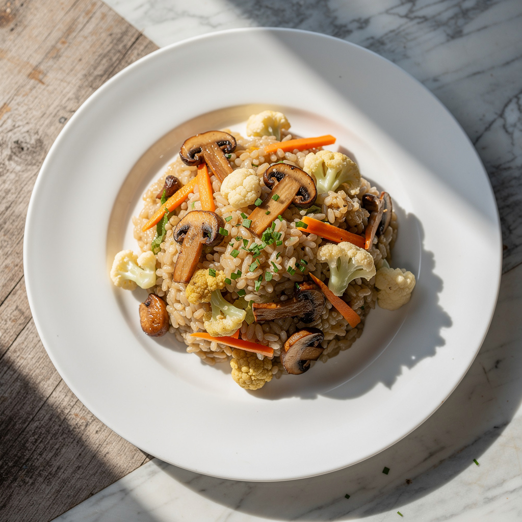 Lots-of-Vegetables Risotto
