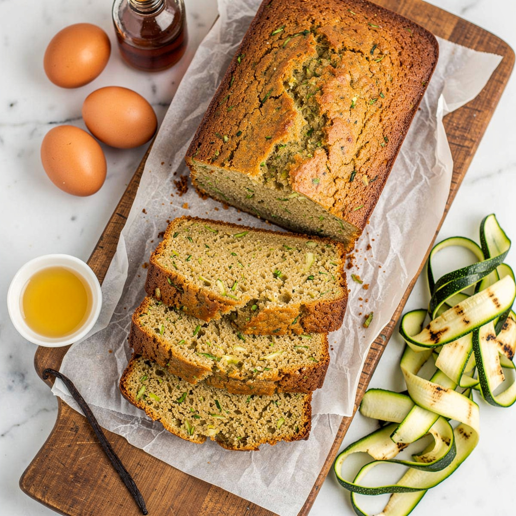 Paleo Coconut Flour Zucchini Bread