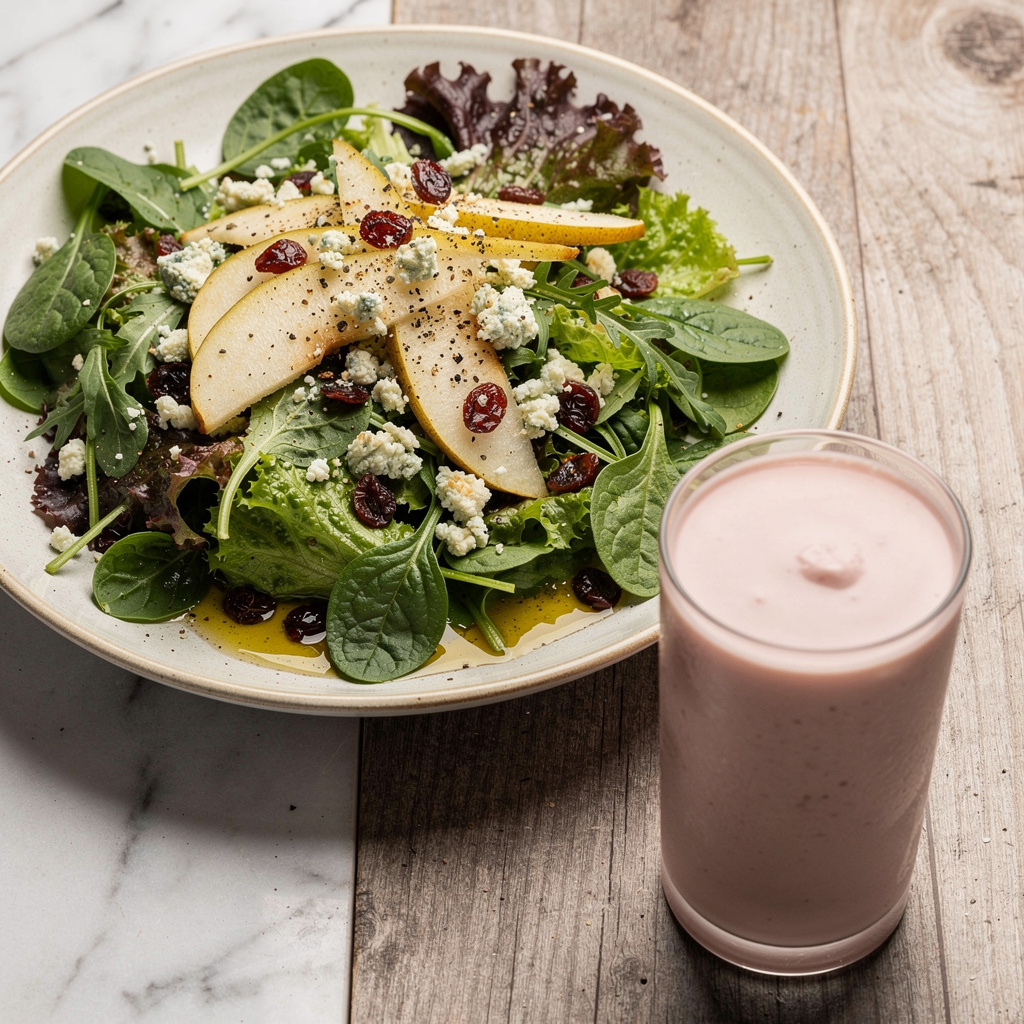 Pear & Gorgonzola Salad