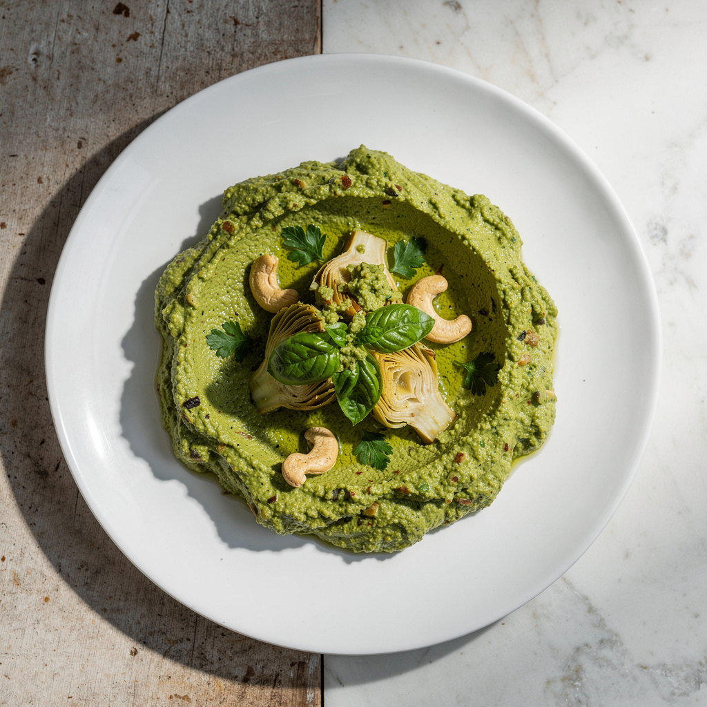 Pesto Artichoke Spread