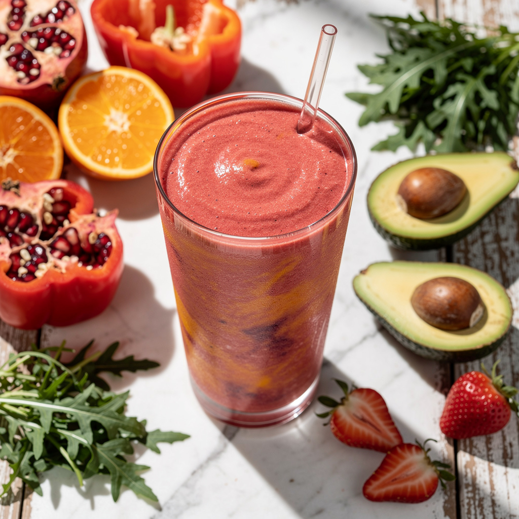 Pomegranate Slam It Smoothie