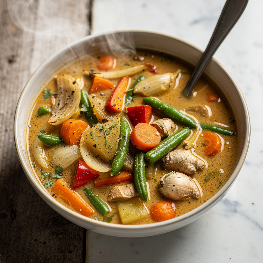 Quick and Easy Thai Vegetable Stew