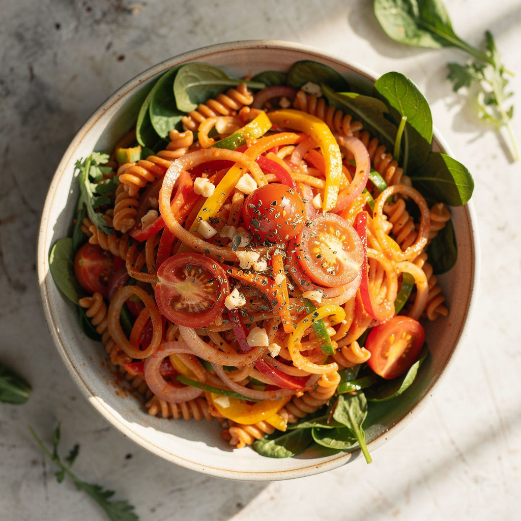 Rainbow Pasta Salad
