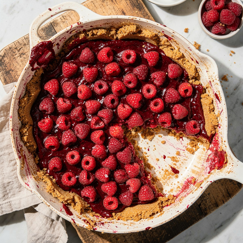 Raspberry Almond Bars (Grain-free, Dairy-free)