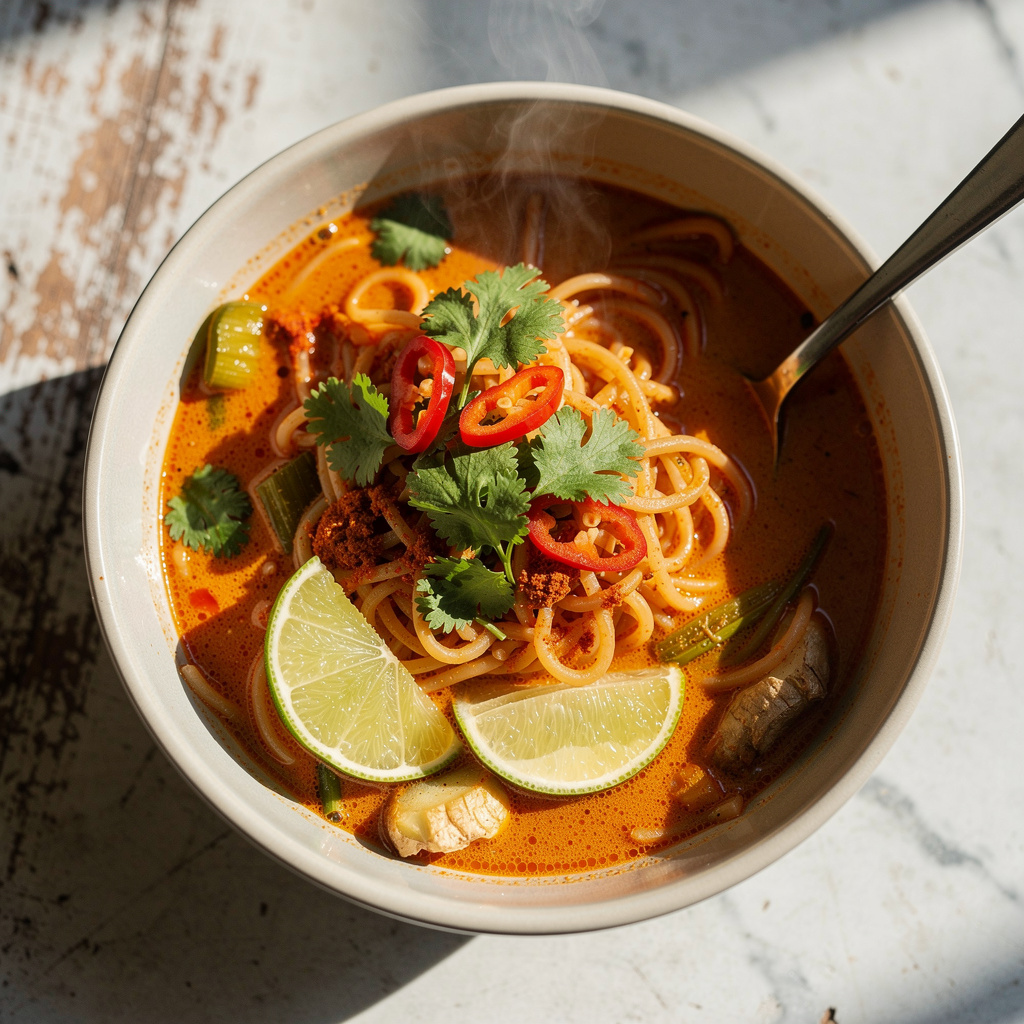 Red Curry Noodle Soup