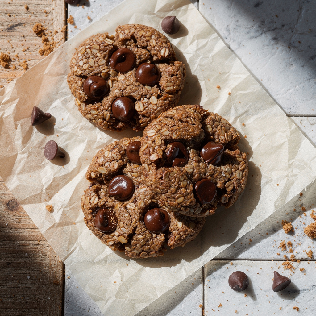 Single Serving Buckwheat Cookies (Nut-free, Gluten-free)