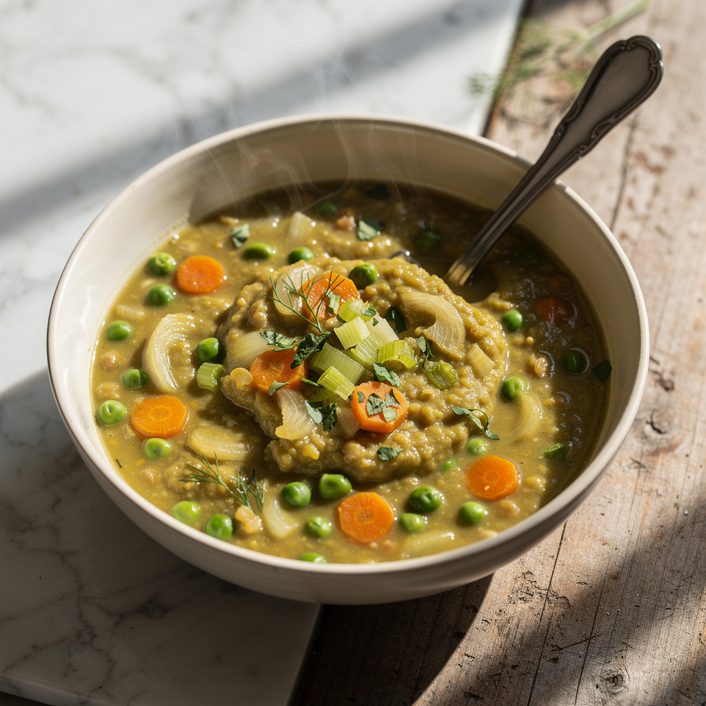 Slow-Cooker Split Pea Soup