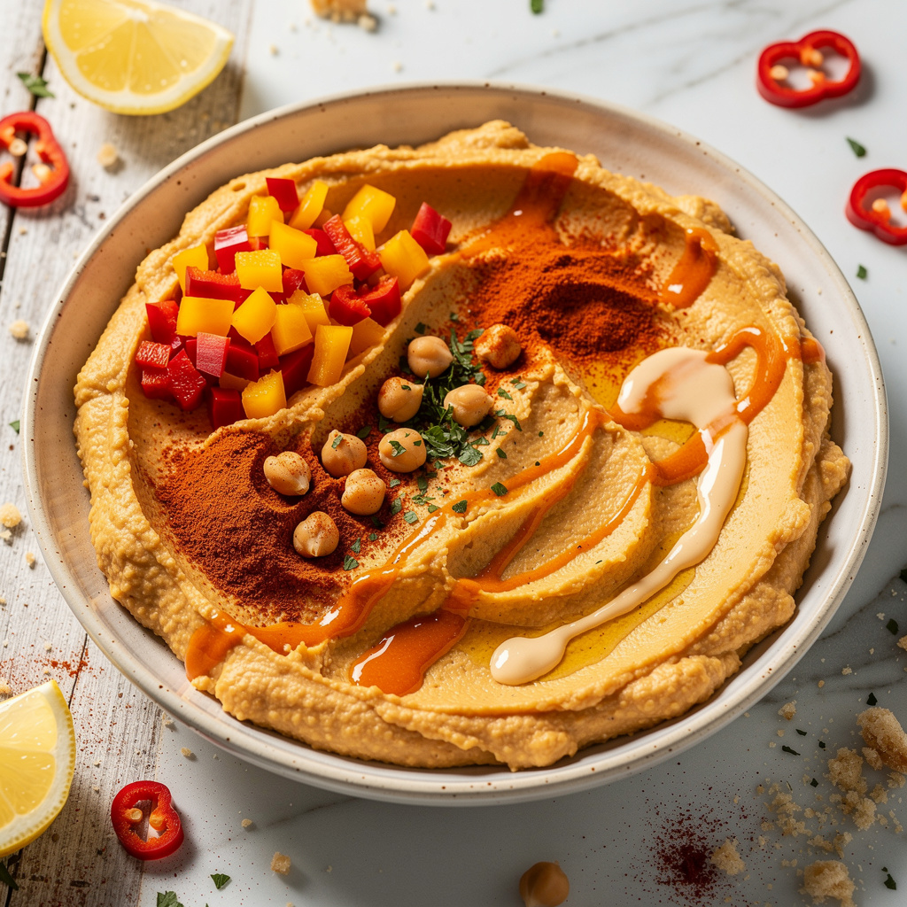 Spicy Buffalo Hummus