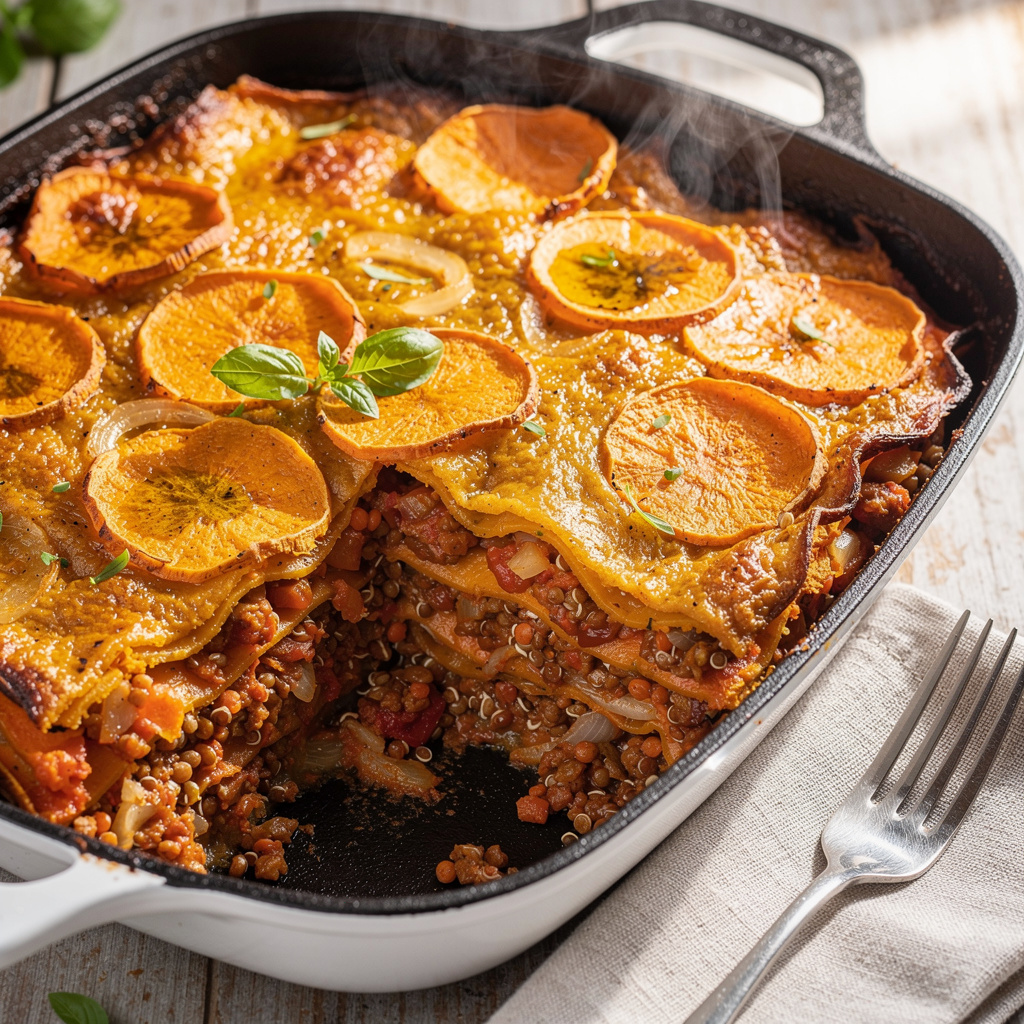 Sweet Potato Lasagna (Vegan & Soy-Free!)