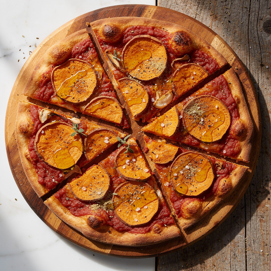 Sweet Potato Pizza