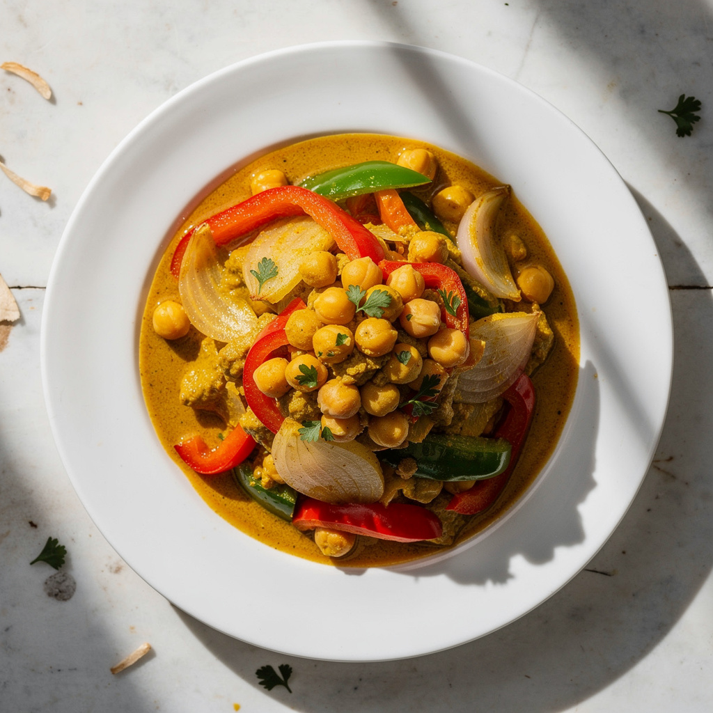 Thai Chickpea Curry (Quick & Easy!)