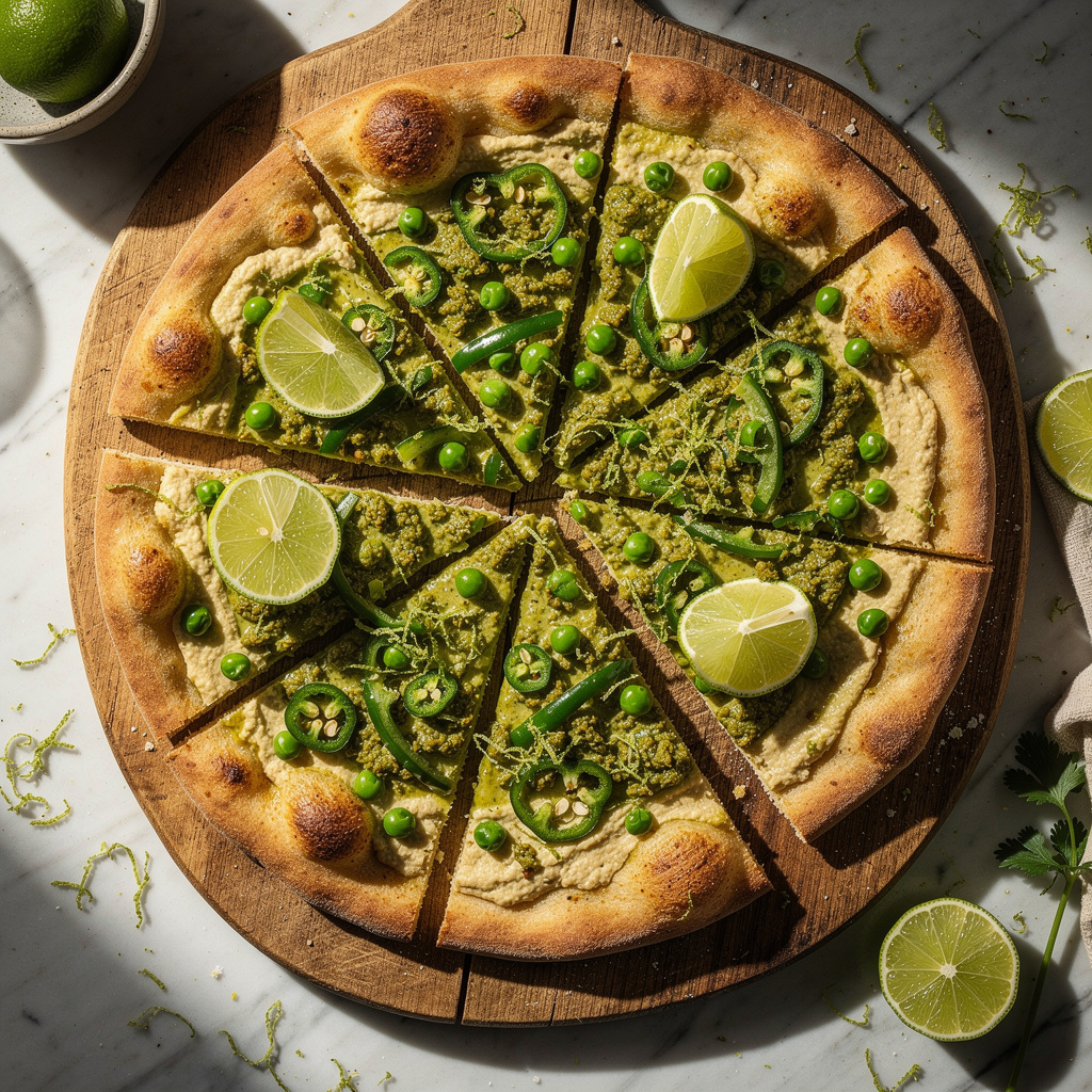 Thai Green Curry Pizza
