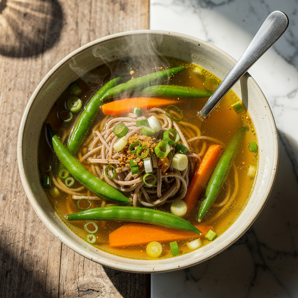 Thai Vegetable Noodle Soup
