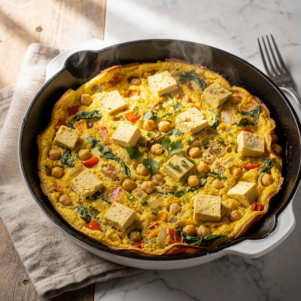 Tofu and Veggie Frittata