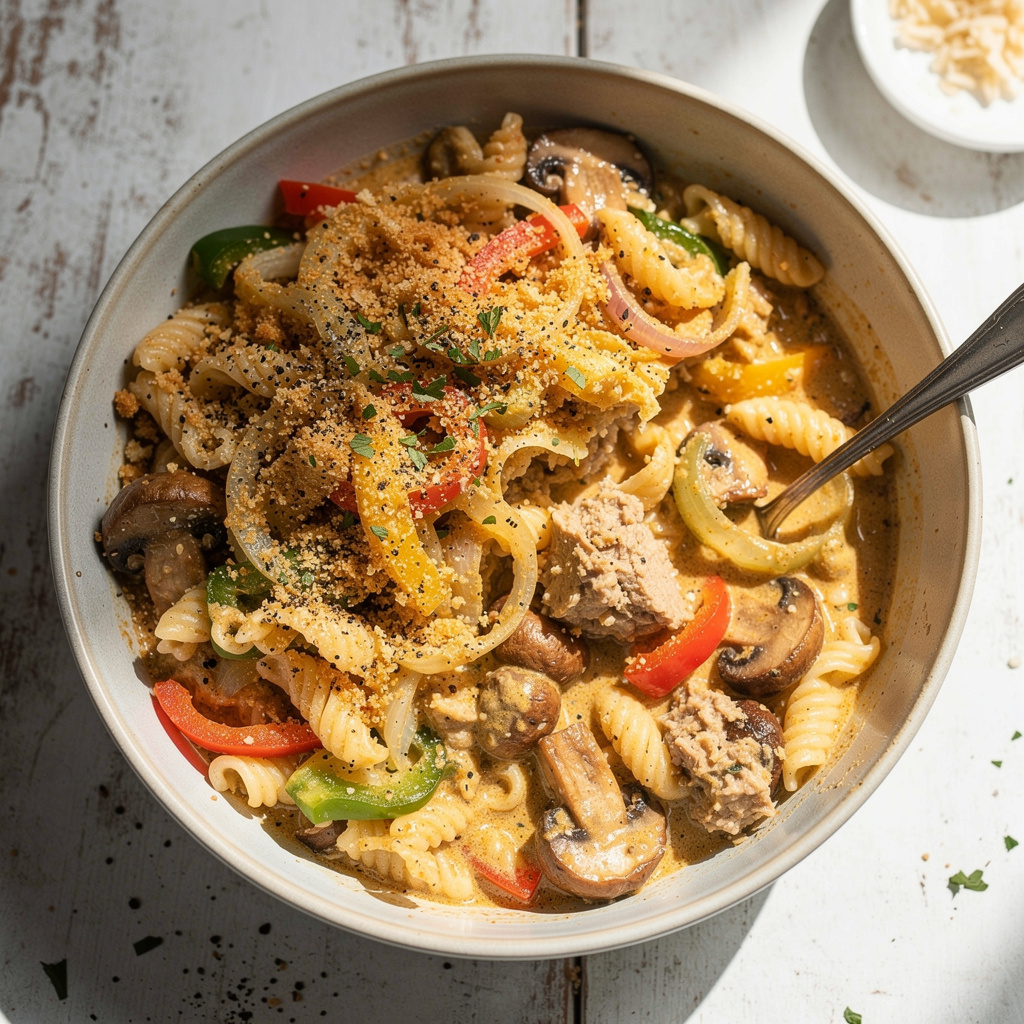 Tu-No Casserole (Vegan Tuna Casserole)