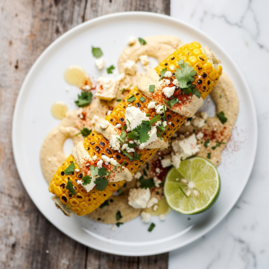 Vegan Elote (Mexican Street Corn)