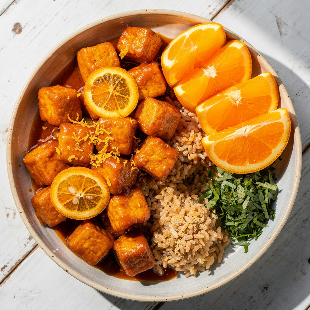 Vegan Orange Chicken