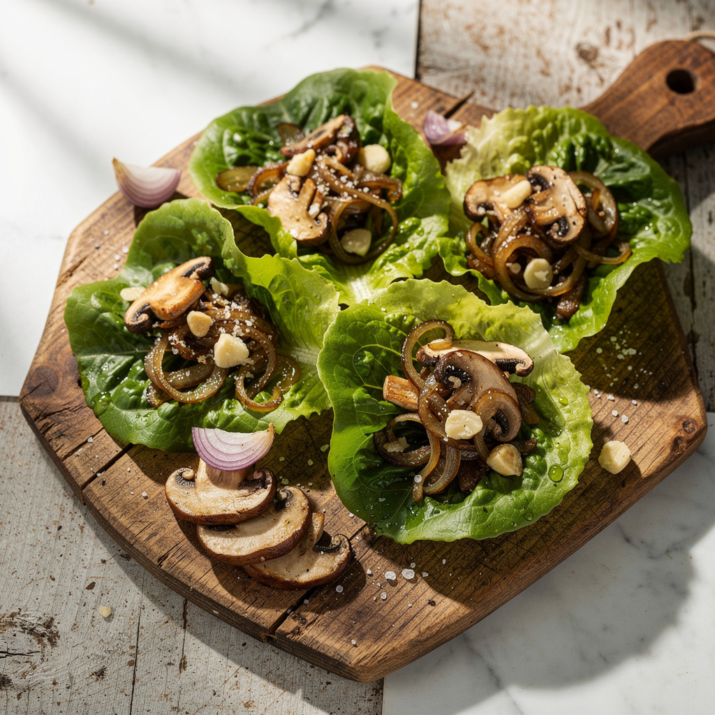 Vegetarian Lettuce Wraps