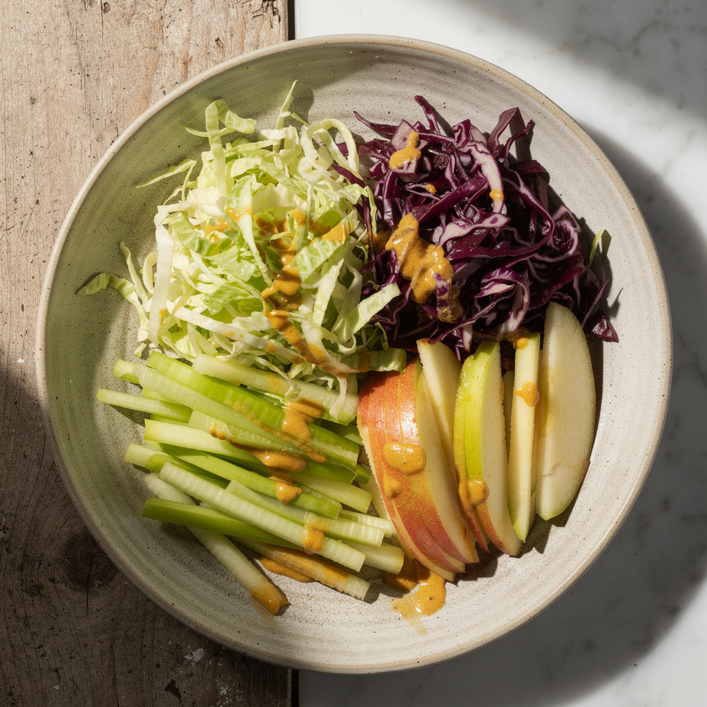 Veggie and Apple Slaw