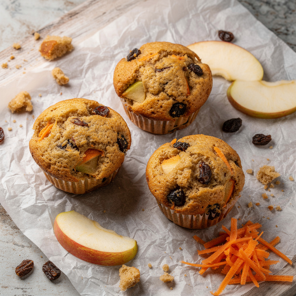 Weekend Bloopers: Vegan Morning Glory Muffins