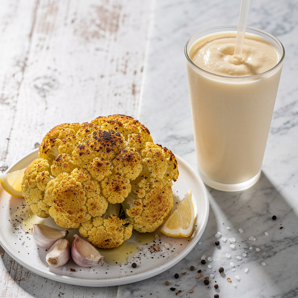 Whole Roasted Cauliflower