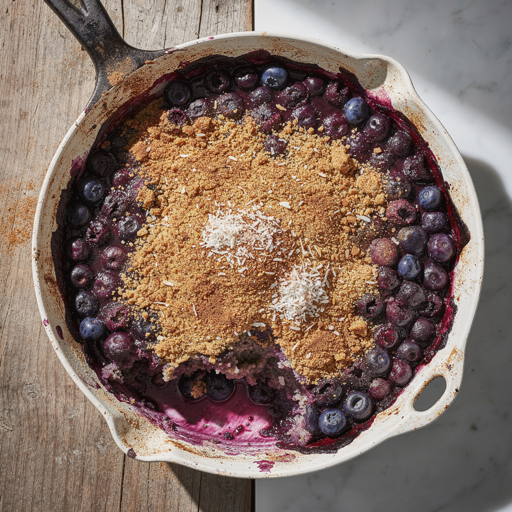 Grain-Free Blueberry Crisp