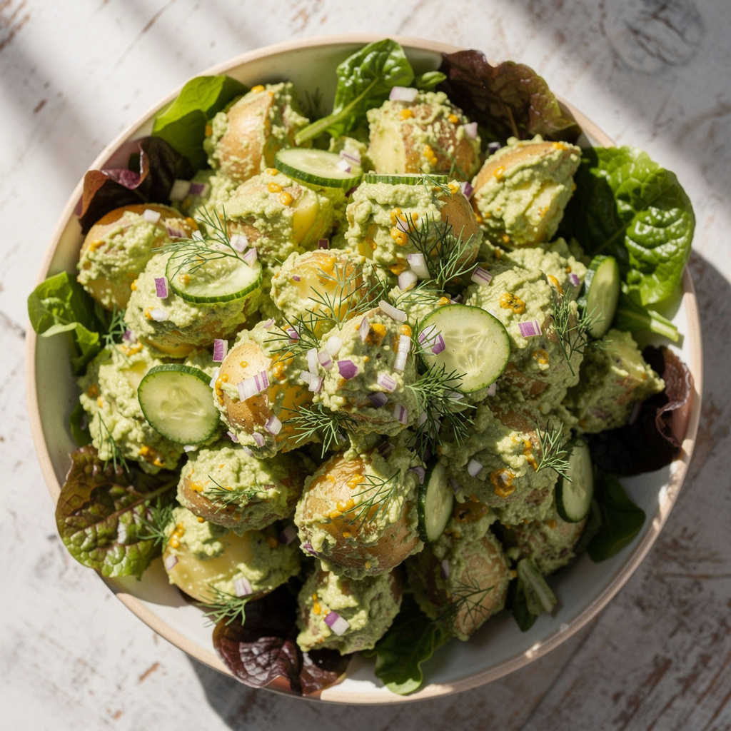 Creamy Potato Salad (Vegan)