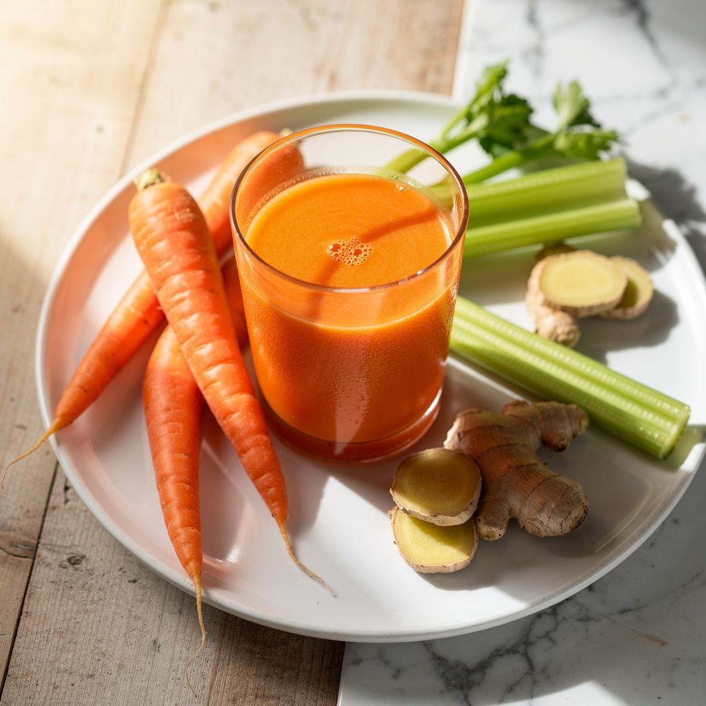 Carrot Celery Ginger Juice