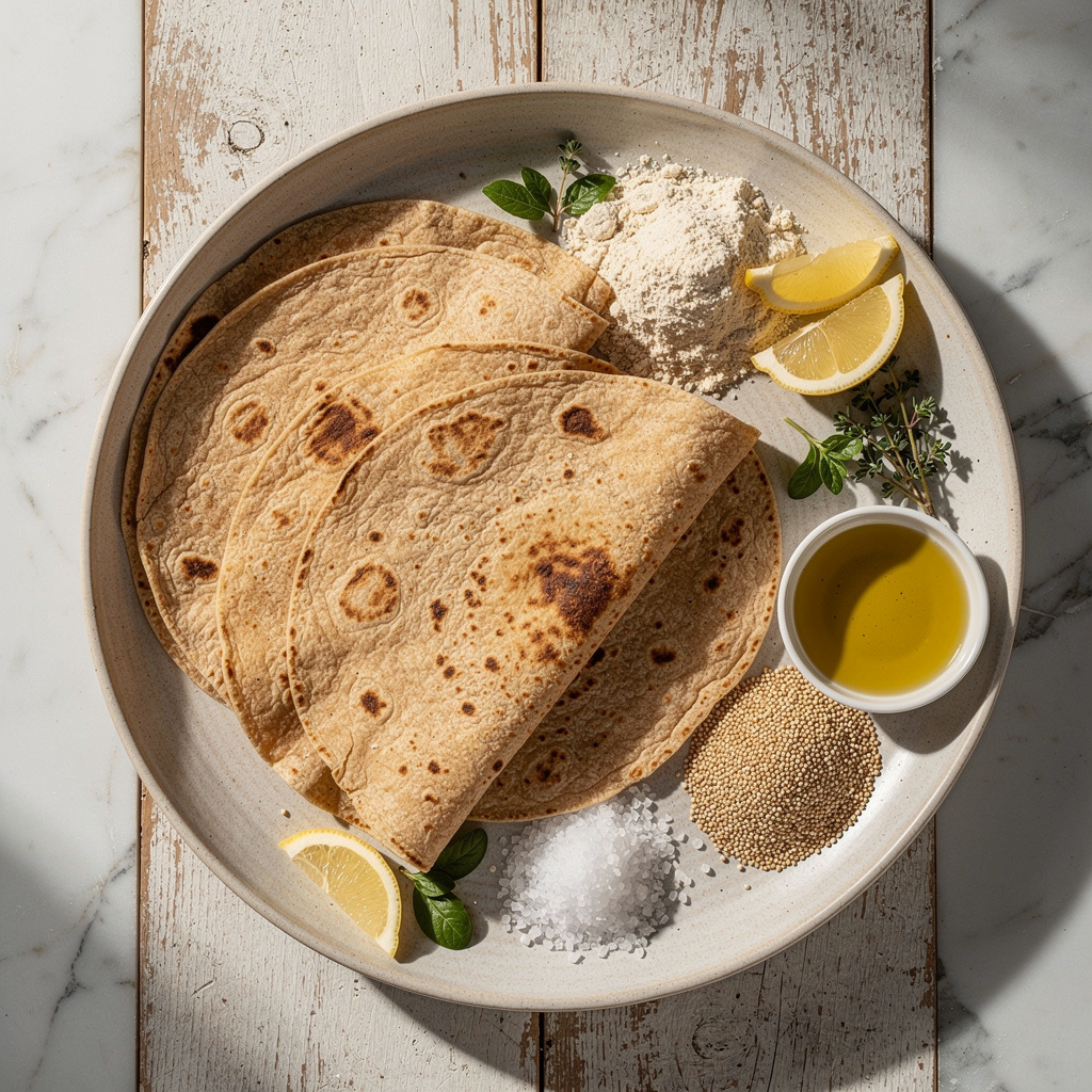 Clean Eating Quinoa Tortillas