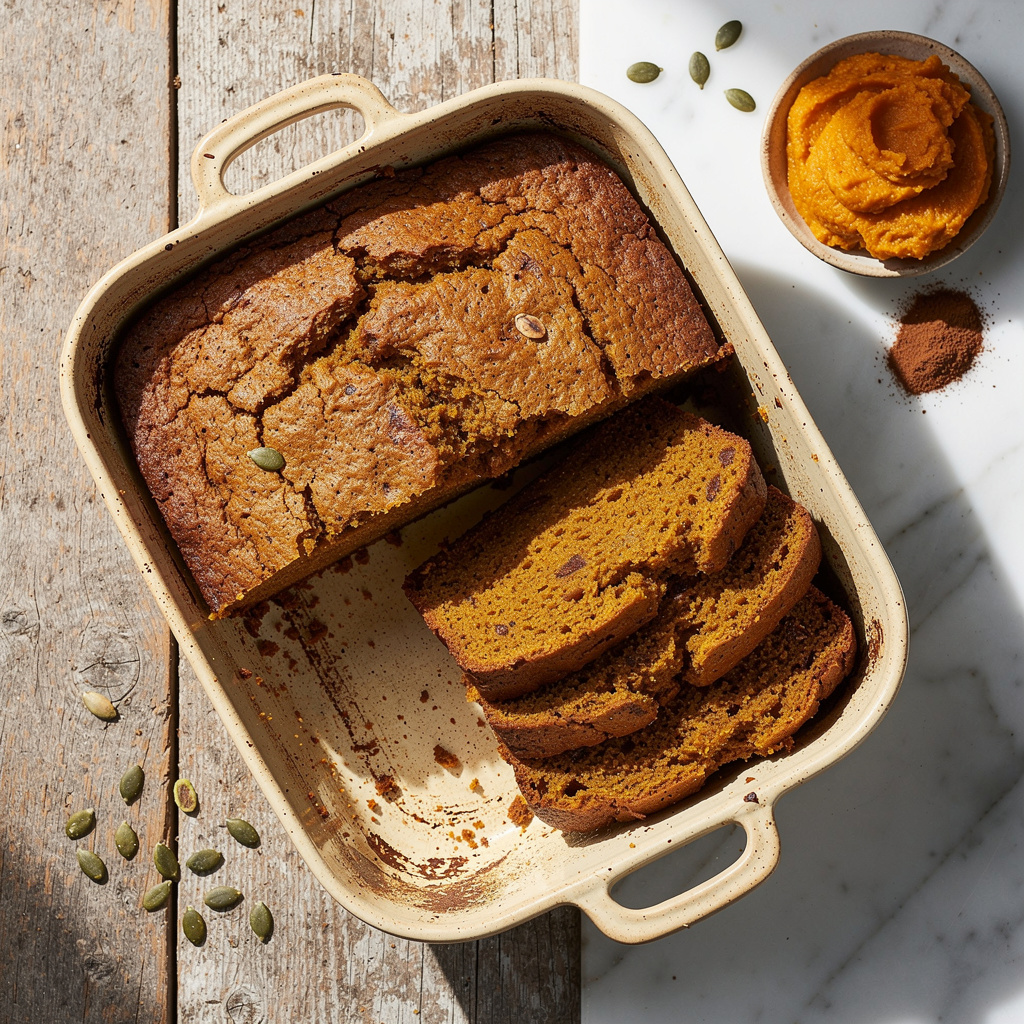 Flourless Grain-Free Pumpkin Bread