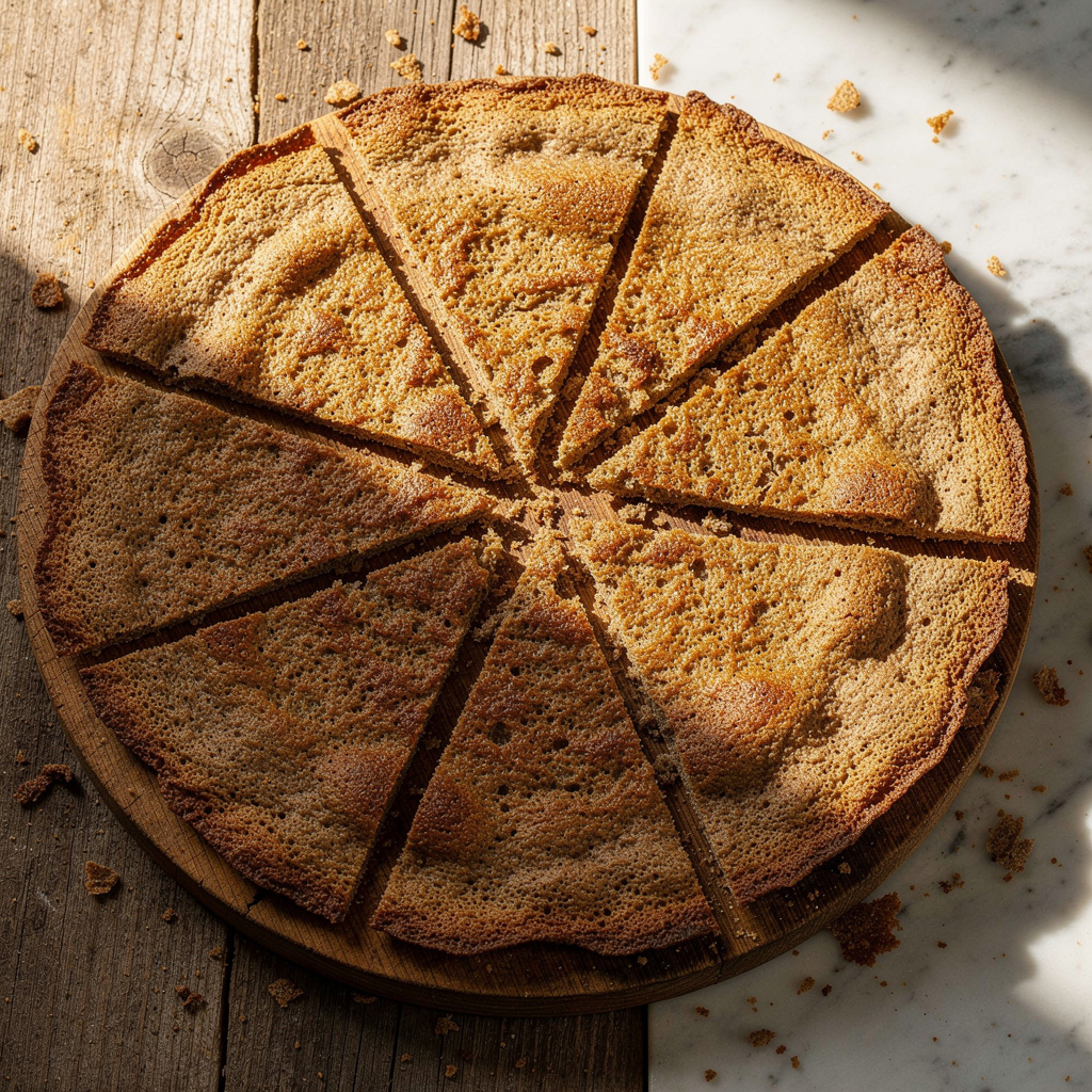 Thin Buckwheat Pizza Crust