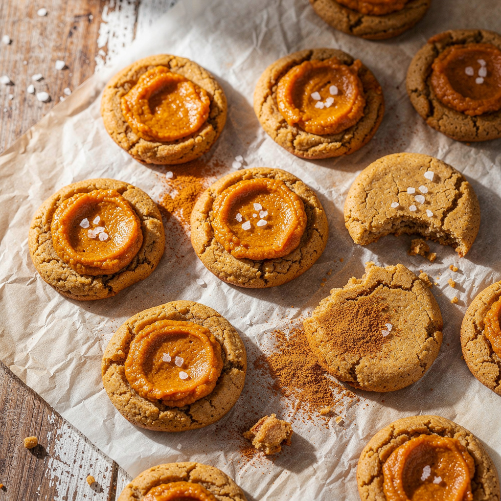 Pumpkin Pie Cookies (Vegan, Grain-Free)