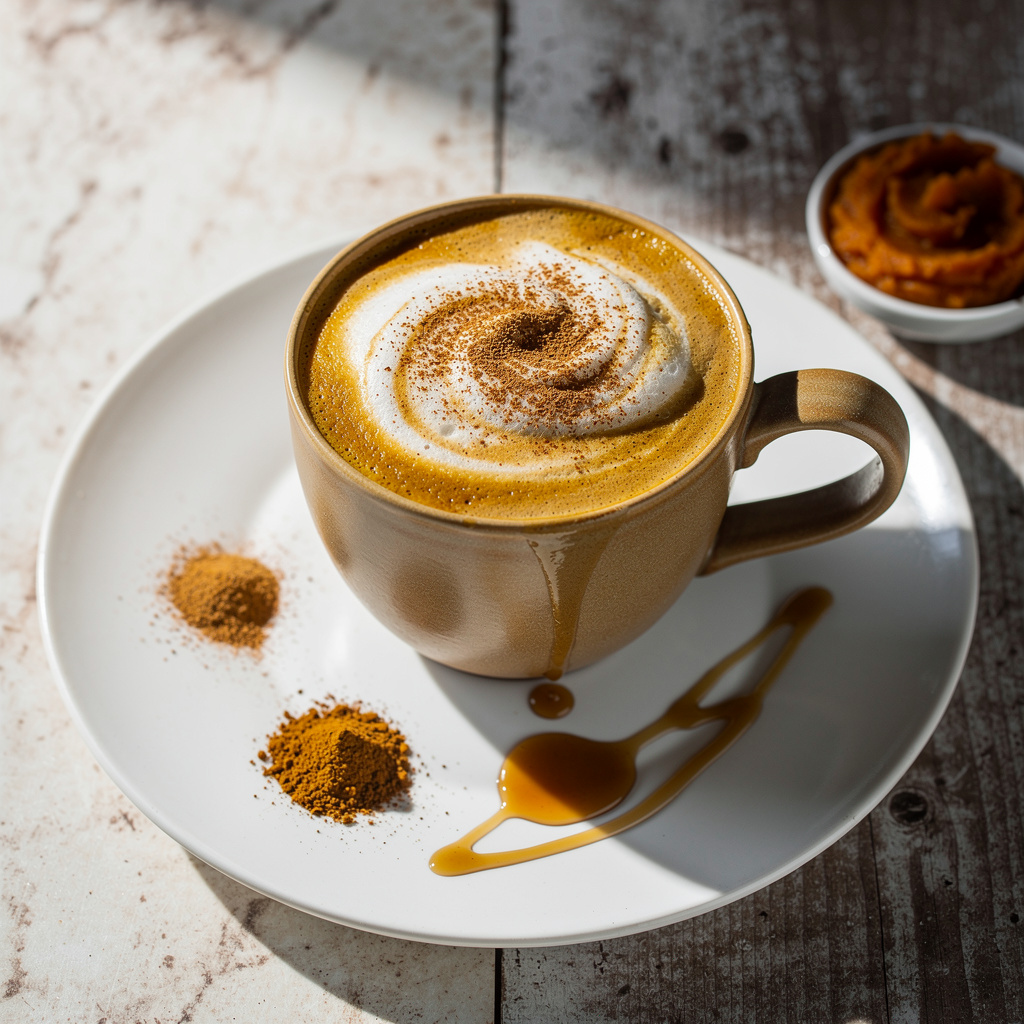 Healthier Pumpkin Spice Latte