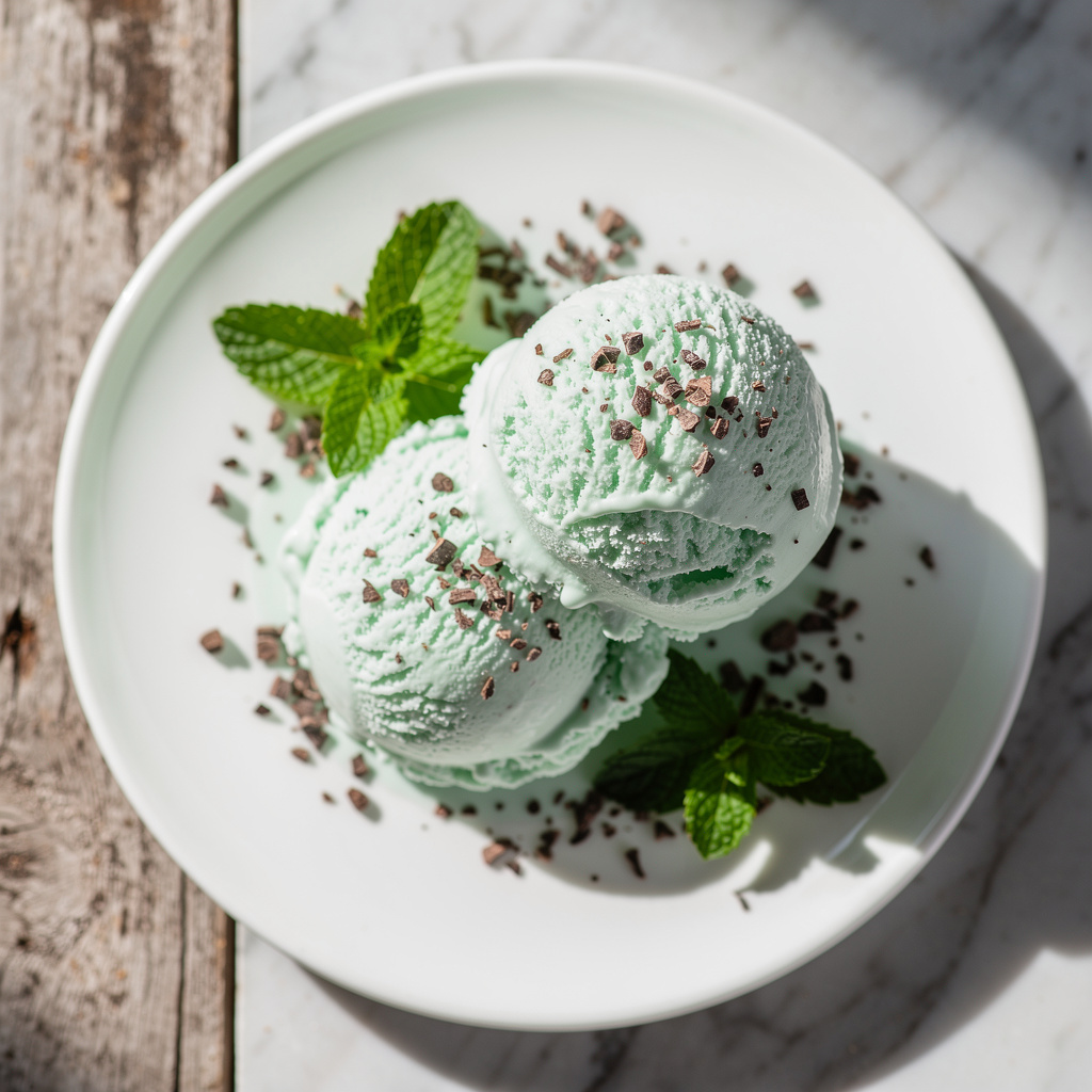 Chocolate Mint Ice-Cream