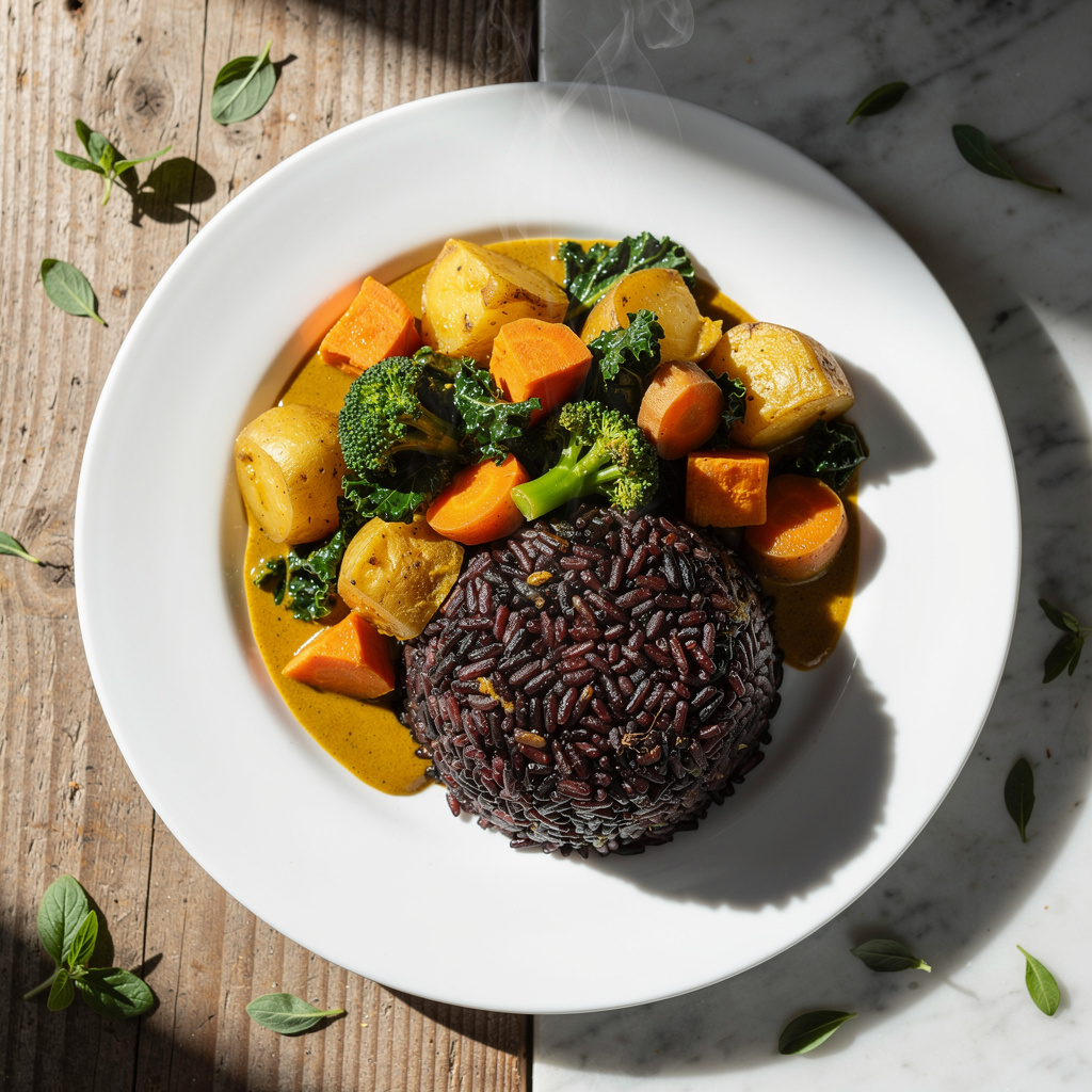 Easy Warm Vegan Curry