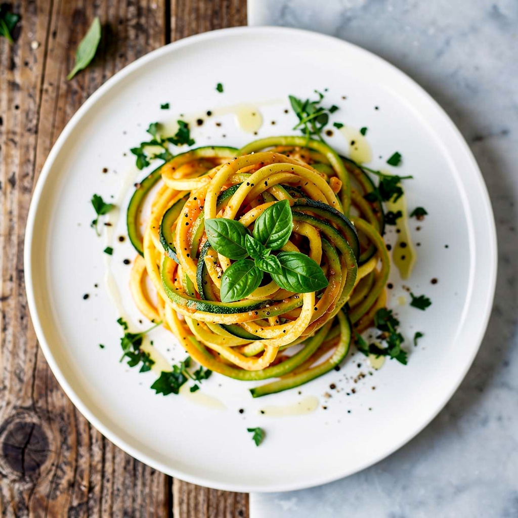 Zucchini Noodles & Sauce