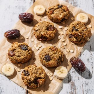 5-Ingredient Banana Oat Cookies