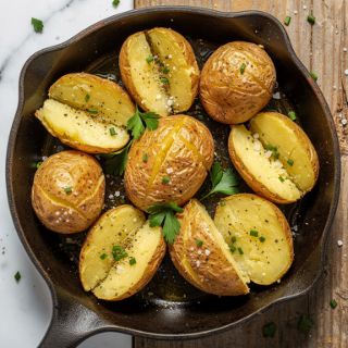 Air Fryer Baked Potatoes